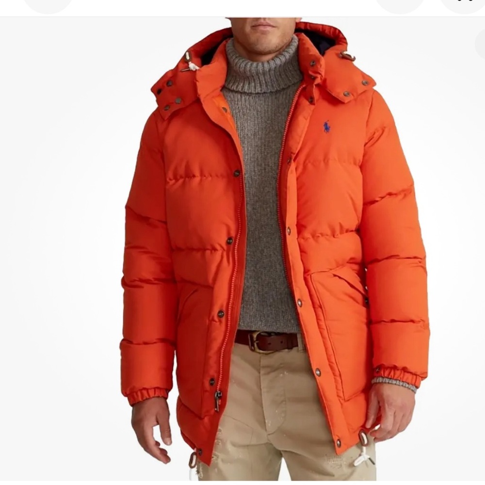 Polo Ralph Lauren Men's Down Insulated Winter Parka Coat